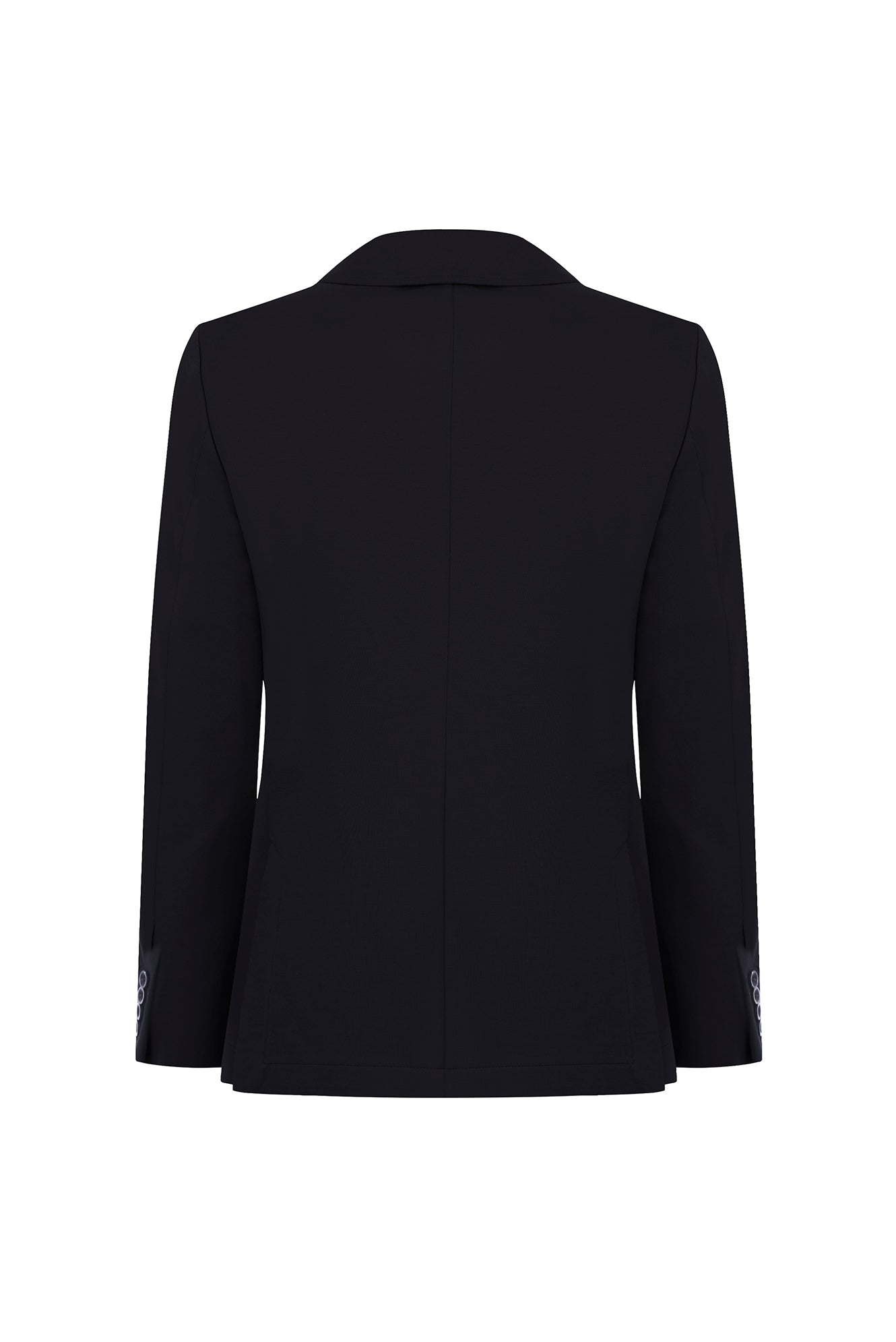 Siyah Regular Fit Kaşmir Klasik Ceket
