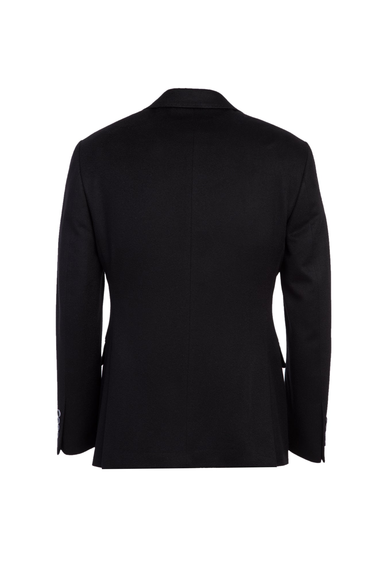 Siyah Slim Fit Dar Kesim Kaşmir Ceket