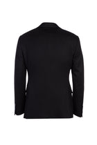 Siyah Slim Fit Dar Kesim Kaşmir Ceket