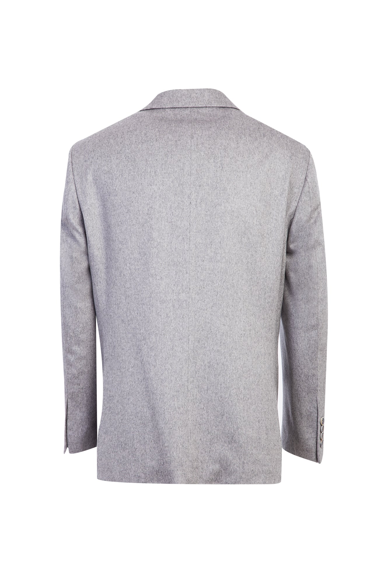 Açık Gri Regular Fit Klasik Kaşmir Ceket