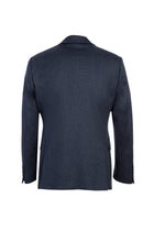 Havacı Mavi Relaxed Fit Rahat Kesim Kaşmir Klasik Ceket