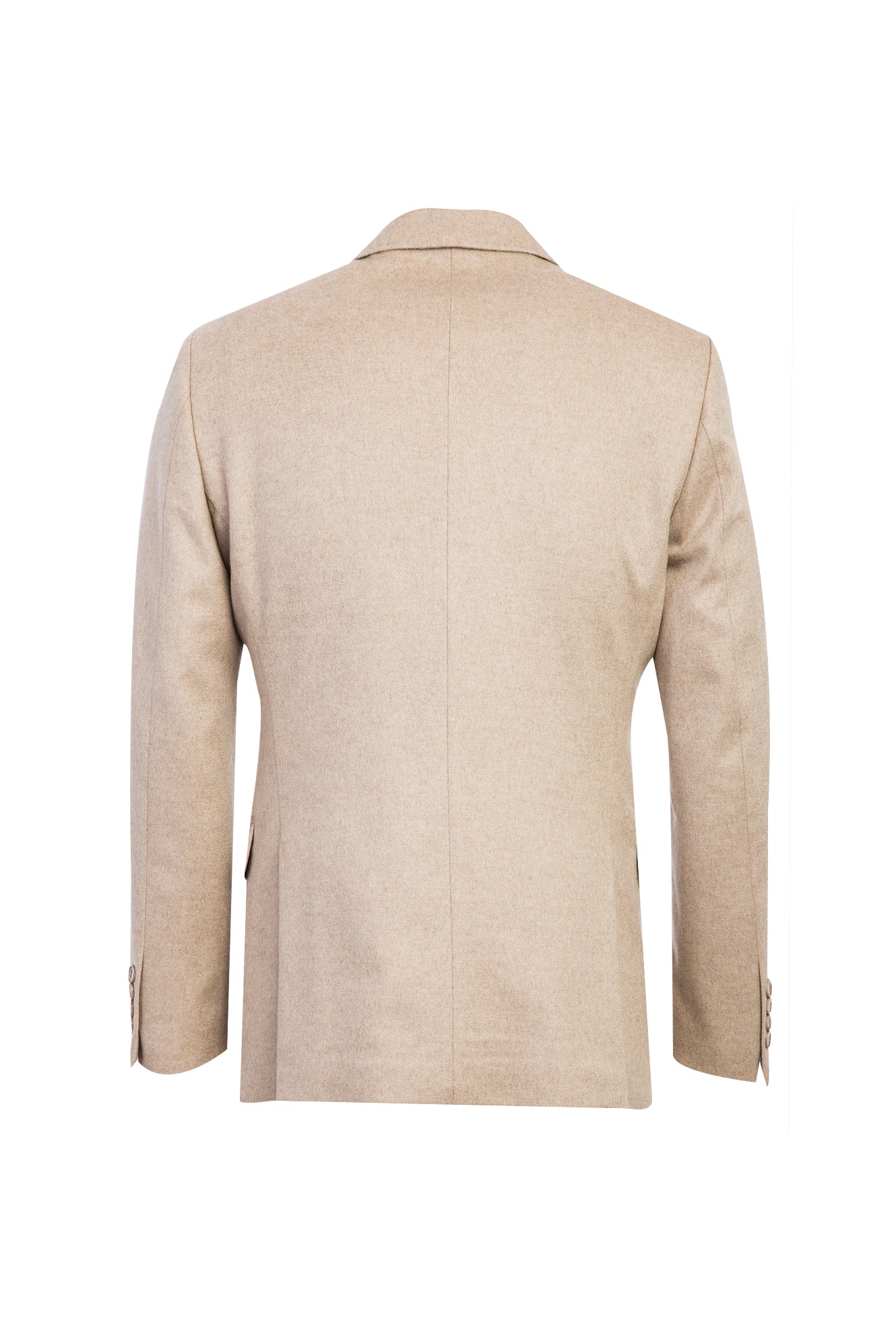 Açık Camel Kaşmir Klasik Ceket