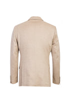 Açık Camel Kaşmir Klasik Ceket