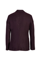 ?arap Bordo 7 Drop Slim Fit Dar Kesim Ceket-Abdullah Ki??l?