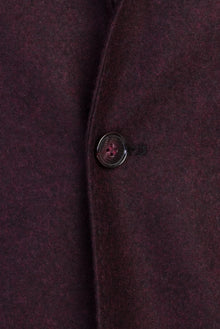 ?arap Bordo 6 Drop Regular Fit Standart Kesim Klasik Ceket-Abdullah Ki??l?