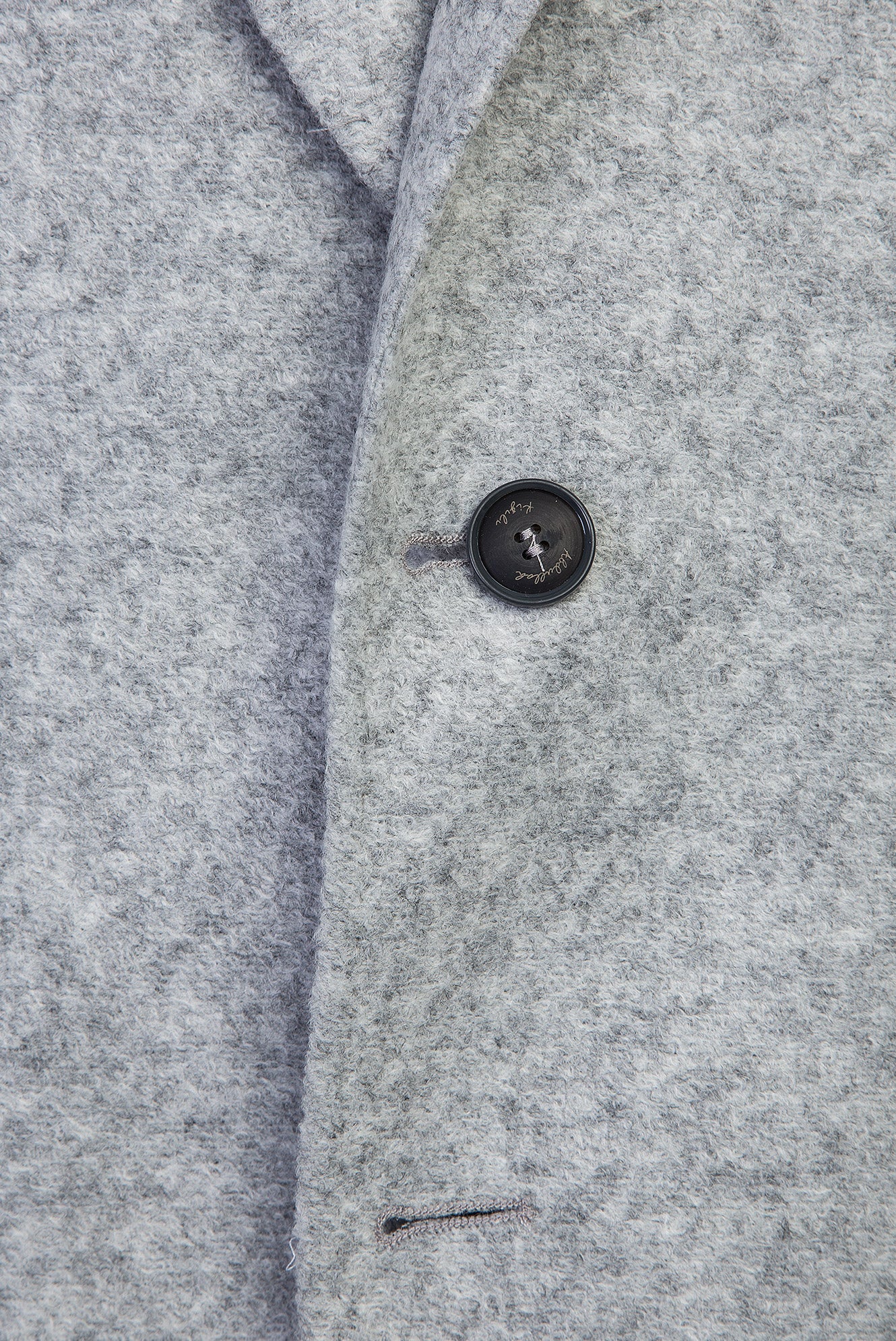 Açık Gri Slim Fit Dar Kesim Örme Ceket