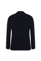 Siyah 7 Drop Slim Fit Dar Kesim Yünlü Örme Ceket-Abdullah Ki??l?