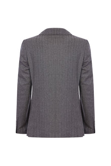 Orta Kahve Relaxed Fit Rahat Kesim Kaşmir Klasik Ceket