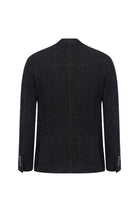 Orta Kahve Regular Fit Desenli Örme Pamuklu Ceket