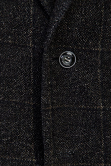 Orta Kahve Regular Fit Desenli Örme Pamuklu Ceket