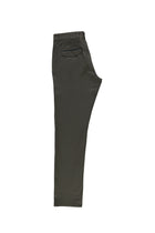 Orta Haki Regular Fit Likralı Kanvas / Chino Pantolon