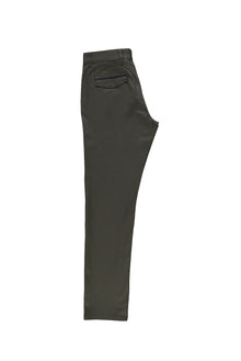 Orta Haki Regular Fit Likralı Kanvas / Chino Pantolon