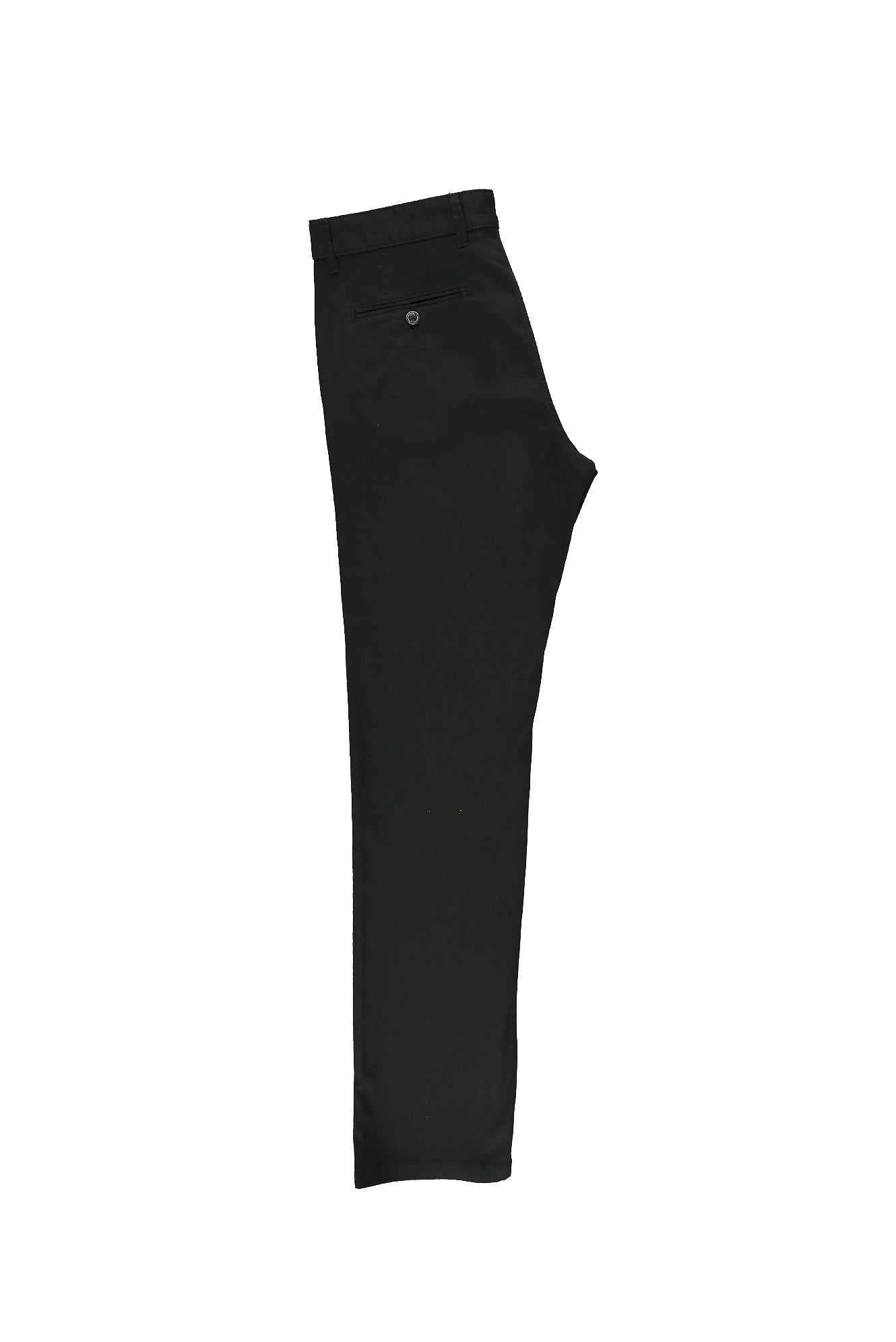 Siyah Regular Fit Standart Kesim Likral? Kanvas / Chino Pantolon-Abdullah Ki??l?