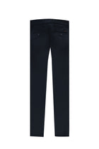 Koyu Lacivert Relax Fit Rahat Kesim Likralı Kanvas / Chino Pantolon