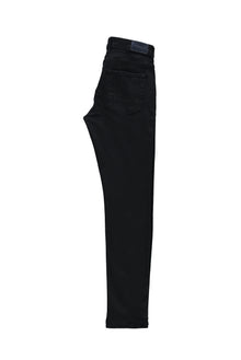 Siyah Slim Fit Dar Kesim Likral? Denim Pantolon-Abdullah Ki??l?