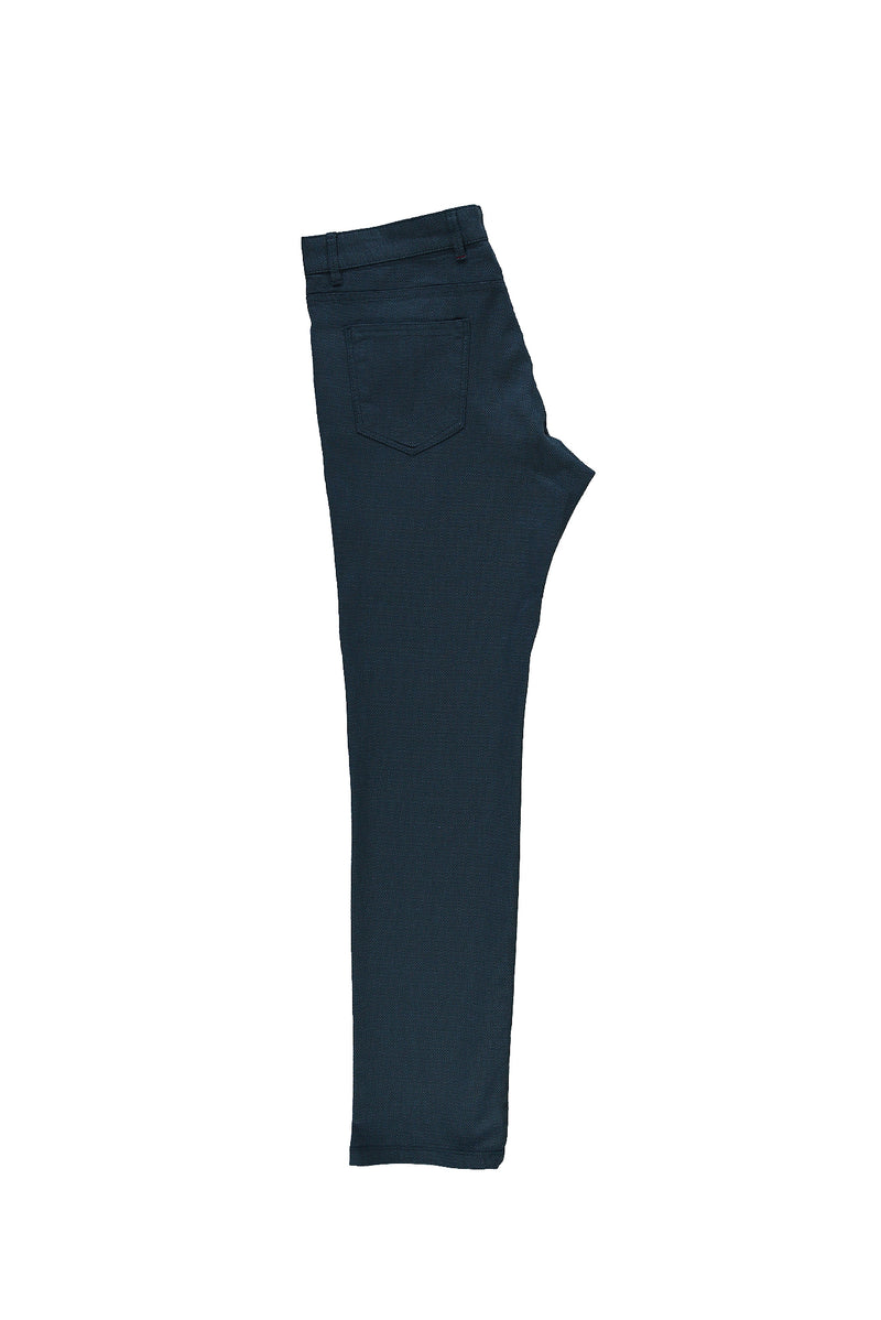 Orta Lacivert Regular Fit Standart Kesim A.K. BE? CEP KSGZ Kanvas / Chino PANT-Abdullah Ki??l?