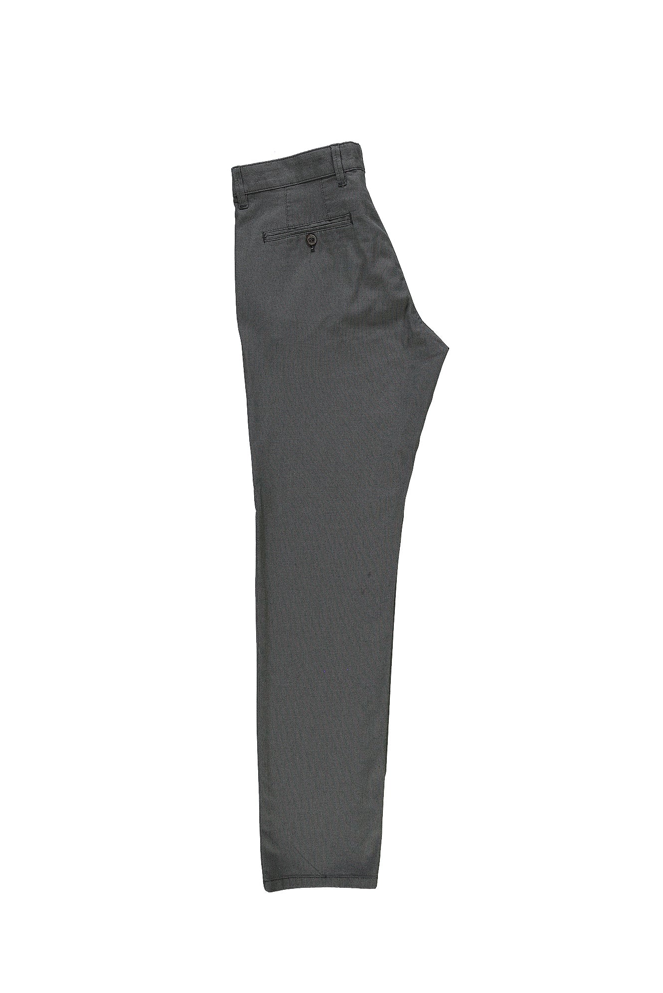 Siyah Regular Fit Standart Kesim Likral? Kanvas / Chino Pantolon-Abdullah Ki??l?