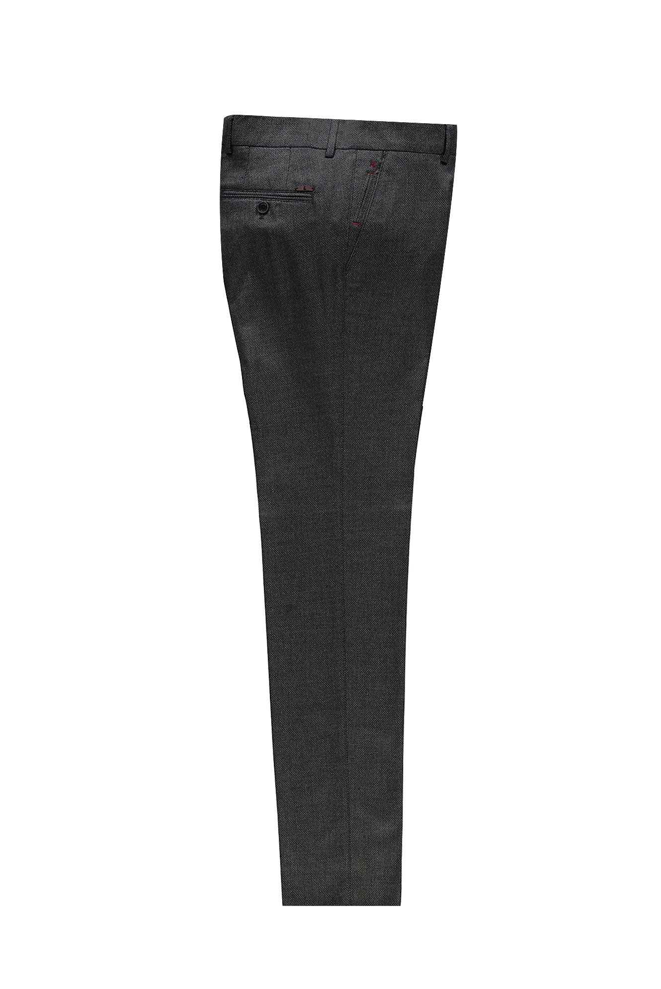 Marengo 7 Drop Slim Fit Dar Kesim Desenli Likral? Klasik Kuma? Pantolon-Abdullah Ki??l?