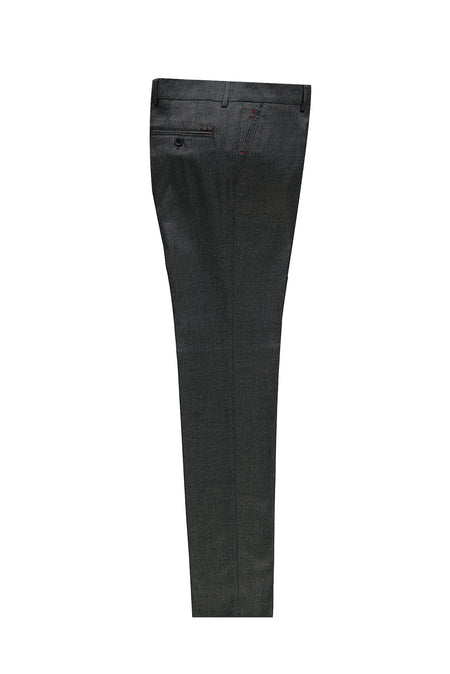 Marengo 7 Drop Slim Fit Dar Kesim Desenli Likral? Klasik Kuma? Pantolon-Abdullah Ki??l?