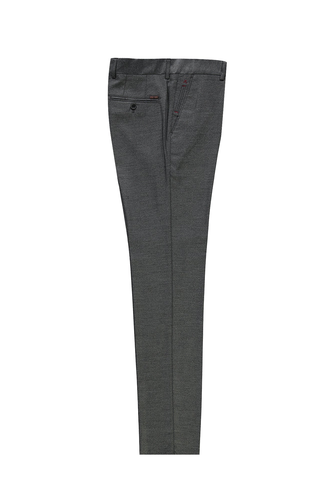 Marengo 7 Drop Slim Fit Dar Kesim Desenli Likral? Klasik Kuma? Pantolon-Abdullah Ki??l?
