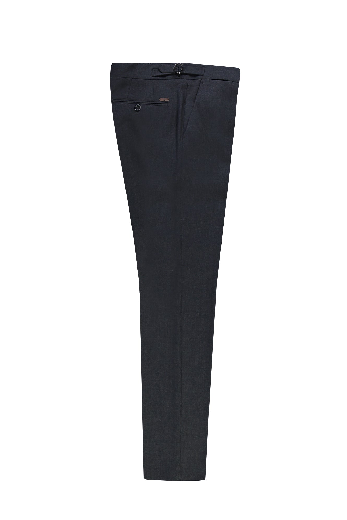 Marengo 7 Drop Slim Fit Dar Kesim Yünlü Tokal? Pileli Klasik Kuma? Pantolon-Abdullah Ki??l?