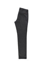 Orta Gri Slim Fit Dar Kesim Ku?gözü Likral? Kanvas / Chino Pantolon-Abdullah Ki??l?