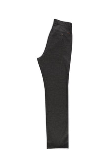 Orta Kahve Relaxed Fit Rahat Kesim Kuşgözü Likralı Kanvas / Chino Pantolon