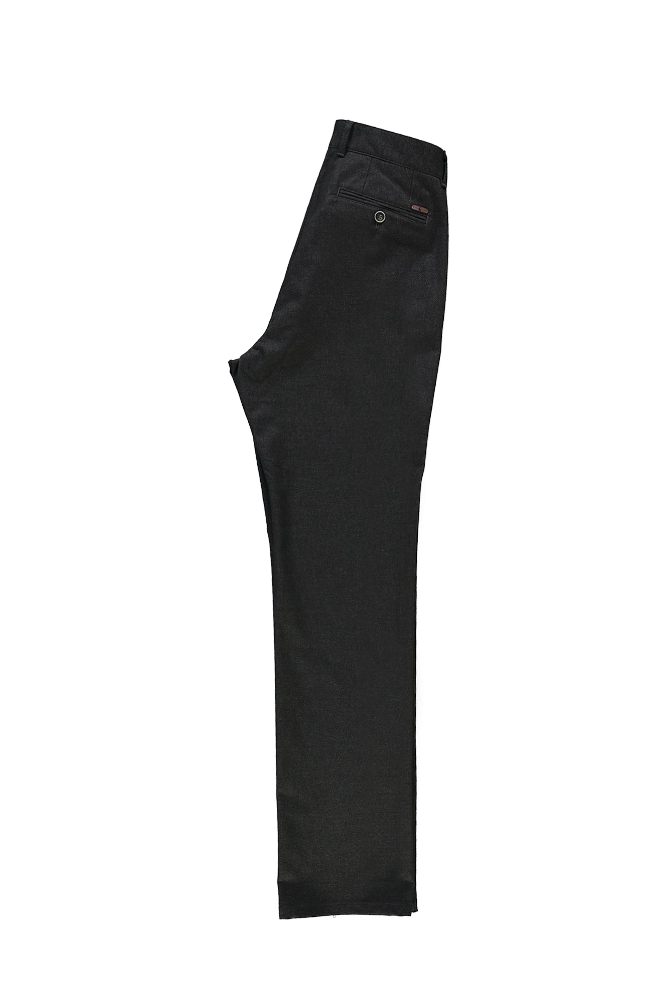 Koyu Kahve Relaxed Fit Rahat Kesim Kuşgözü Likralı Kanvas / Chino Pantolon