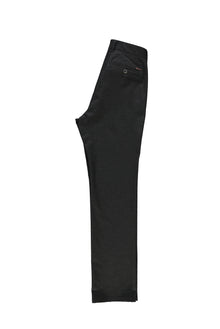 Koyu Kahve Relaxed Fit Rahat Kesim Kuşgözü Likralı Kanvas / Chino Pantolon