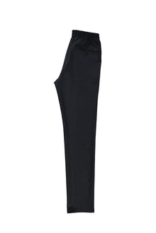 Marengo Slim Fit Dar Kesim Yünlü Beli Lastikli ?pli Desenli Pantolon-Abdullah Ki??l?