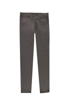 Koyu Bej Slim Fit Dar Kesim Likralı Kanvas / Chino Pantolon