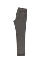 Koyu Bej Slim Fit Dar Kesim Likralı Kanvas / Chino Pantolon