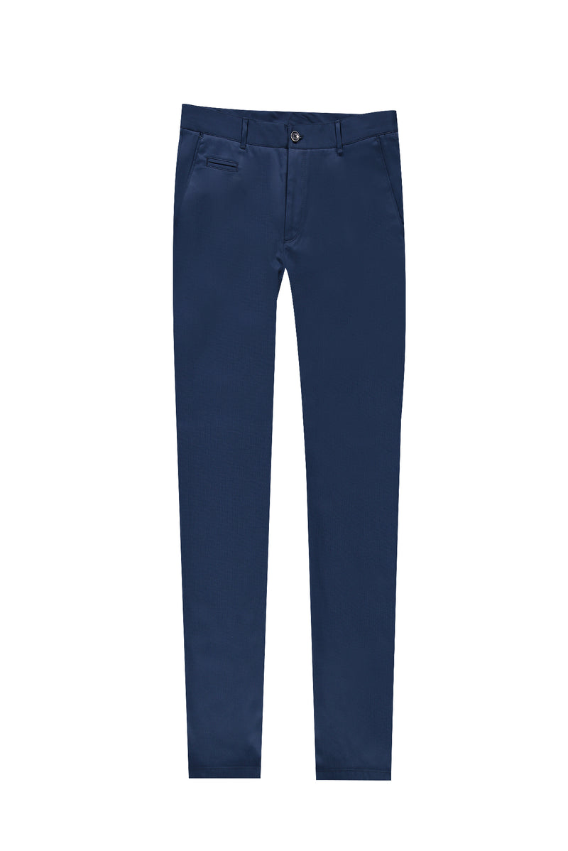 Koyu Petrol Relax Fit Rahat Kesim Likralı Kanvas / Chino Pantolon