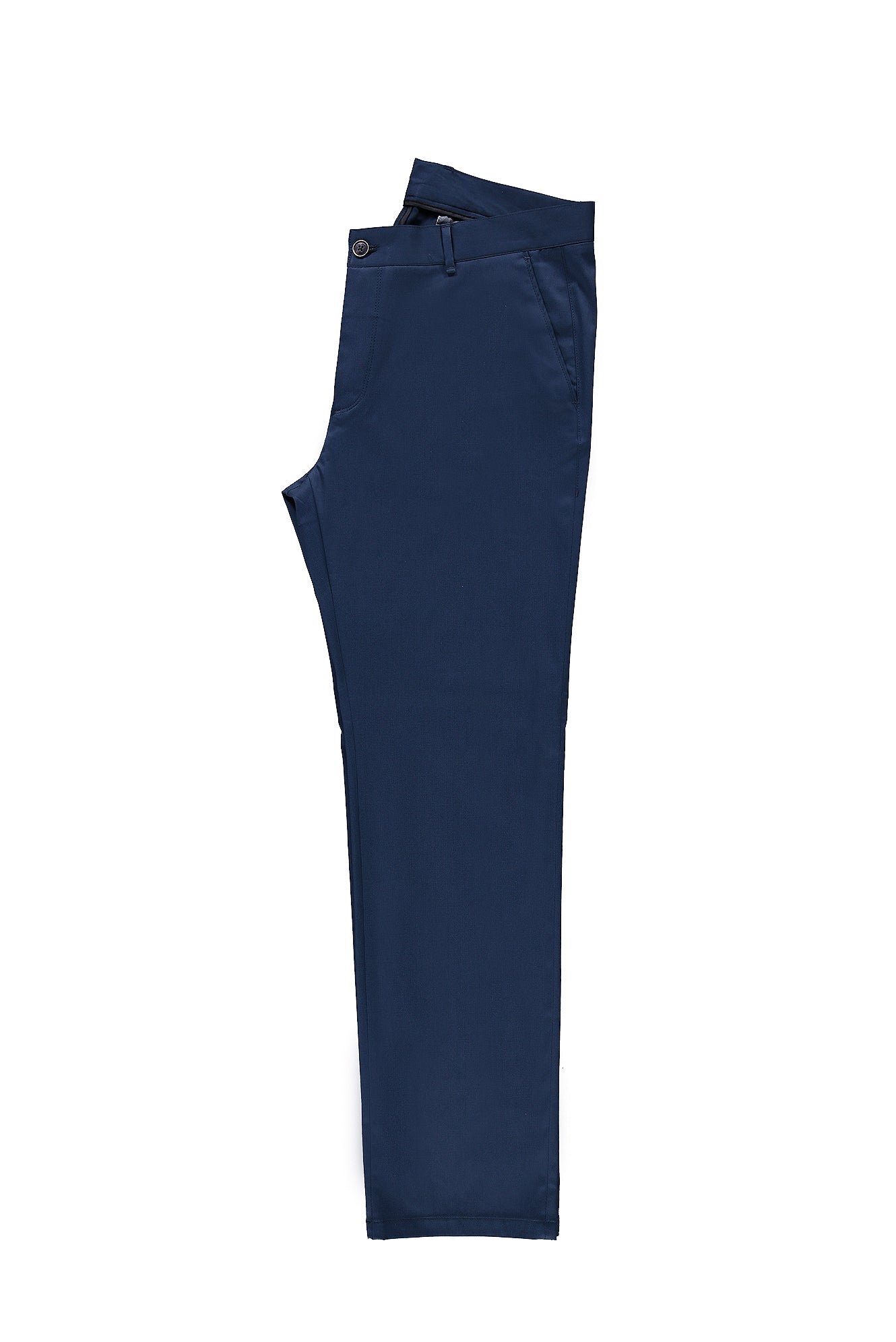 Koyu Petrol Relax Fit Rahat Kesim Likralı Kanvas / Chino Pantolon