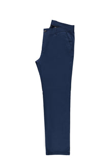 Koyu Petrol Relax Fit Rahat Kesim Likralı Kanvas / Chino Pantolon
