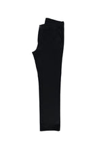 Siyah Relaxed Fit Rahat Kesim Likralı Kanvas / Chino Pantolon