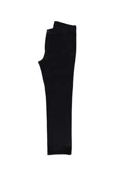 Siyah Relaxed Fit Rahat Kesim Likralı Kanvas / Chino Pantolon