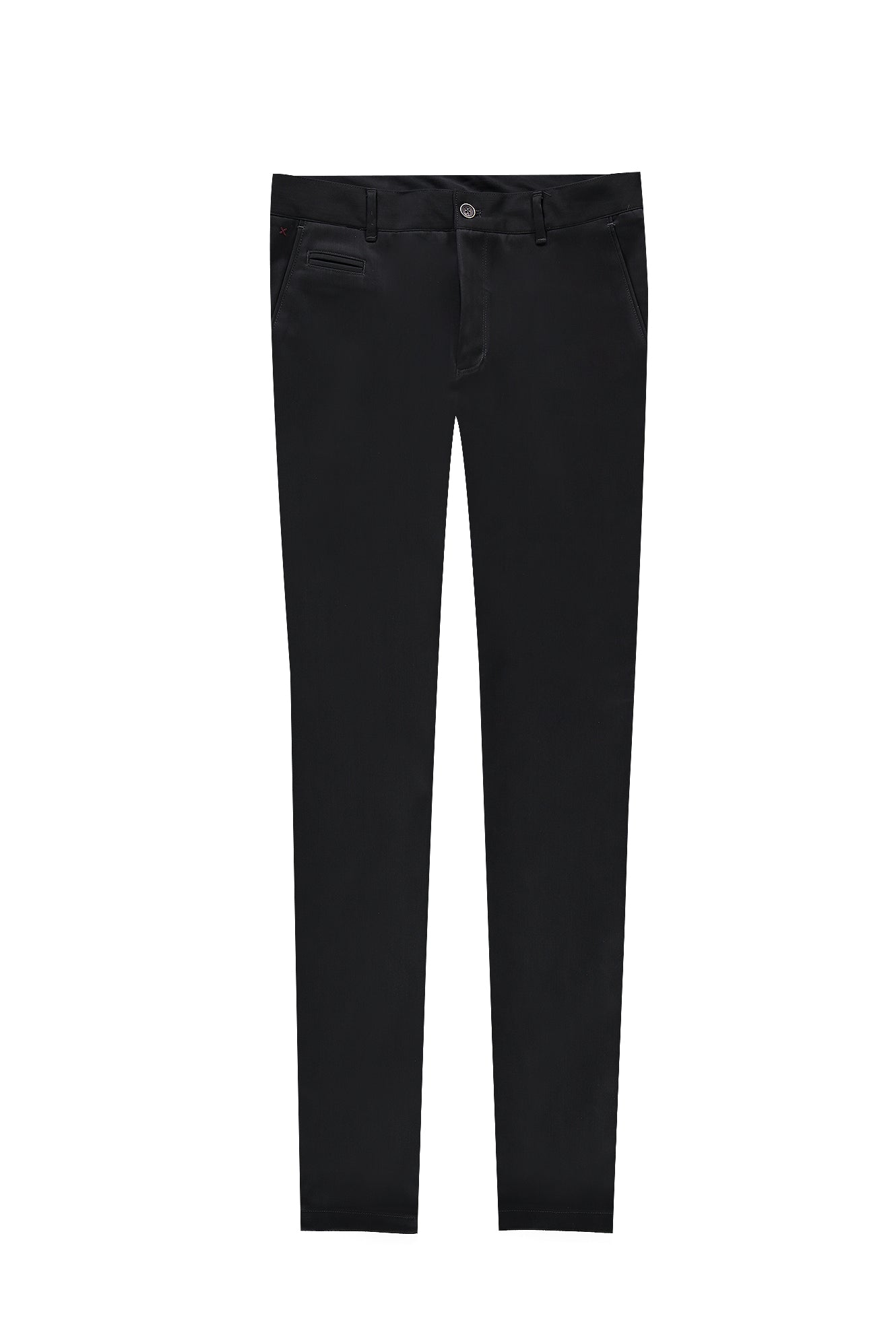 Orta Antrasit Relaxed Fit Rahat Kesim Likralı Kanvas / Chino Pantolon