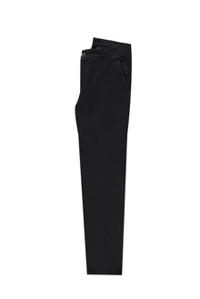 Orta Antrasit Relaxed Fit Rahat Kesim Likralı Kanvas / Chino Pantolon