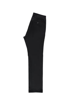 Orta Antrasit Relaxed Fit Rahat Kesim Likralı Kanvas / Chino Pantolon