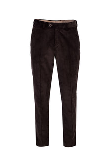 Acı Kahve Regular Fit Likralı Kadife Pantolon