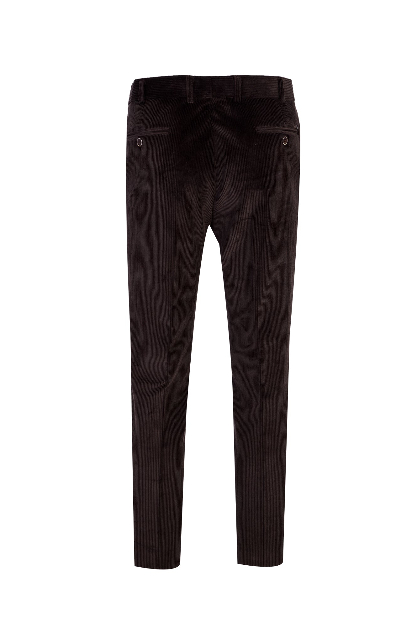 Acı Kahve Regular Fit Likralı Kadife Pantolon