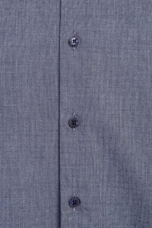 Orta Gri Uzun Kol Desenli Slim Fit Dar Kesim Pamuk Gömlek-Abdullah Ki??l?