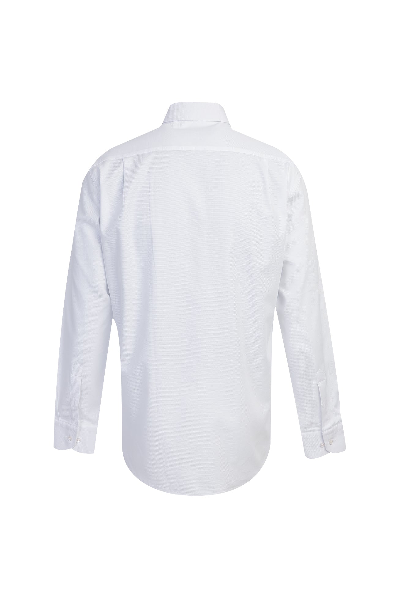 Beyaz Uzun Kol Klasik Pamuk Gömlek
