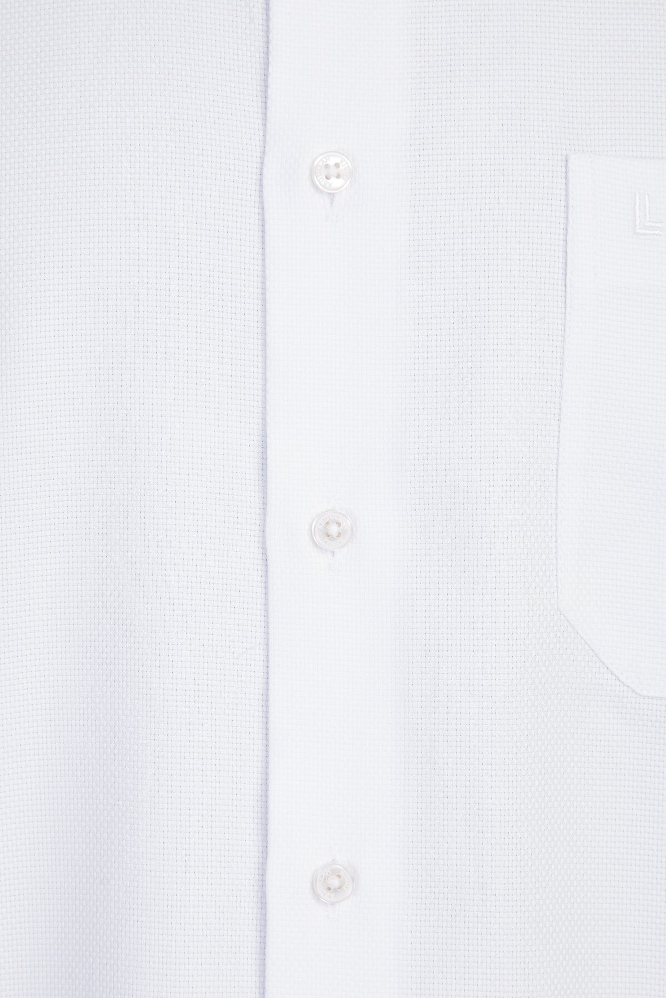 Beyaz Uzun Kol Klasik Pamuk Gömlek