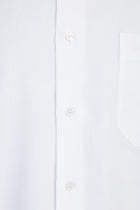 Beyaz Uzun Kol Klasik Pamuk Gömlek