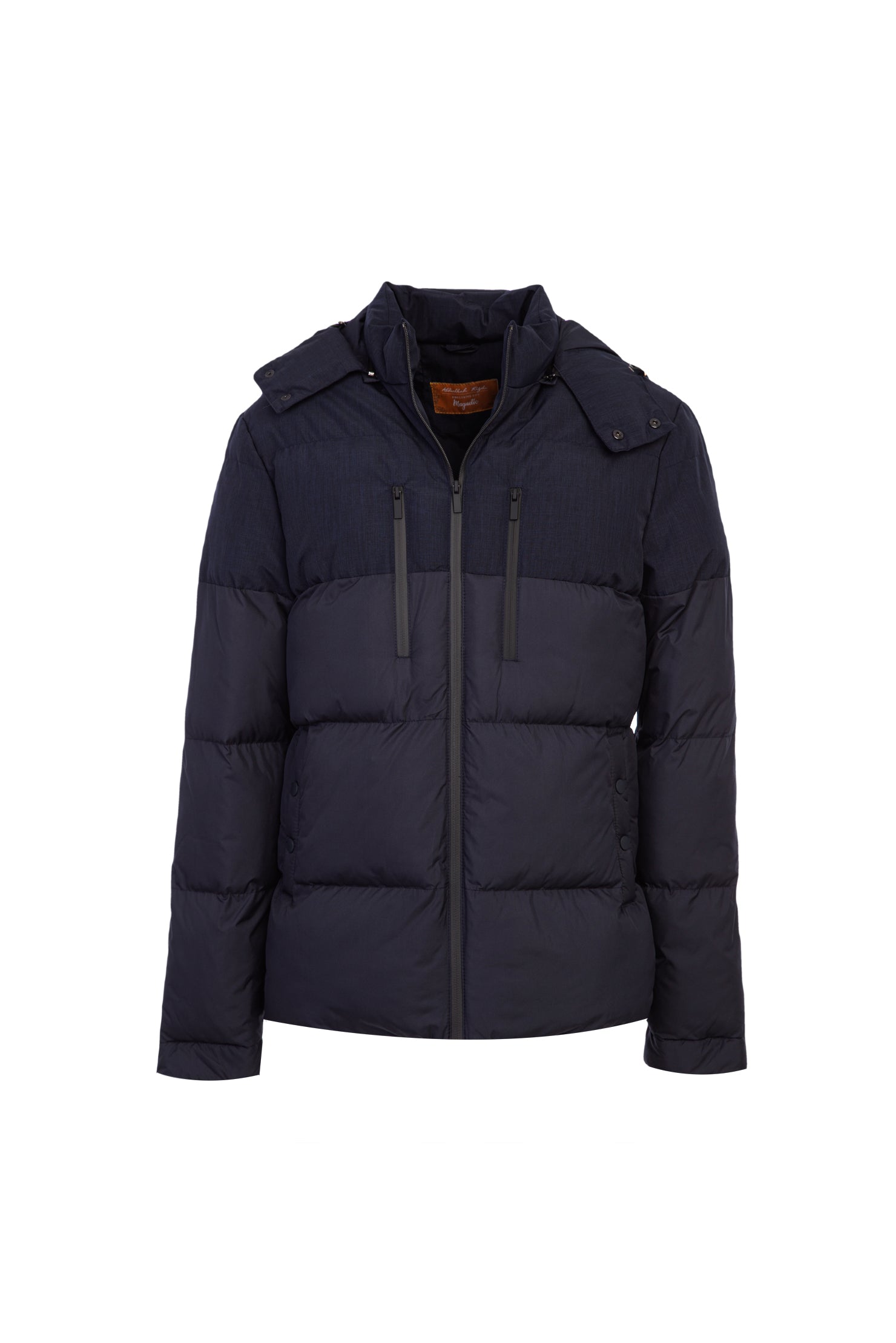 Koyu Lacivert Kapitone Spor Mont