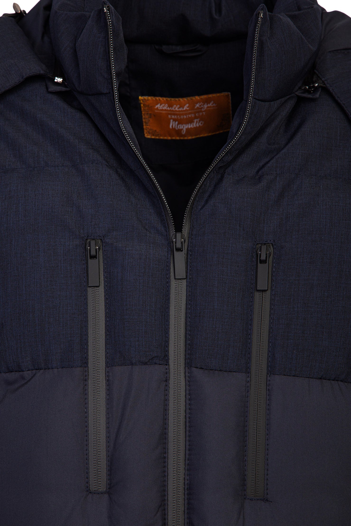 Koyu Lacivert Kapitone Spor Mont