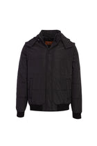 Siyah Kapüşonlu Spor Mont