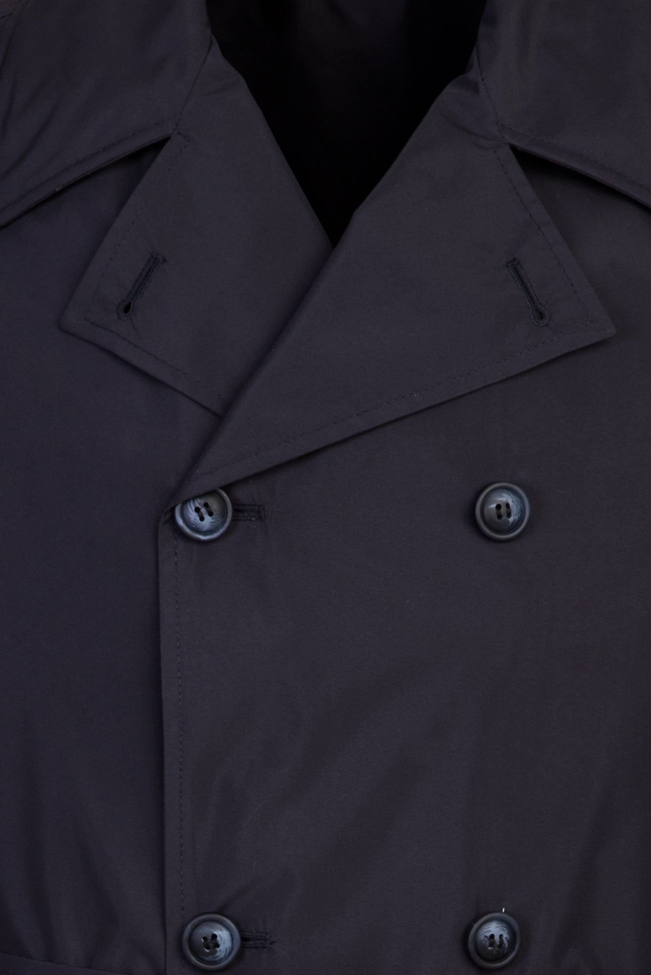 Koyu Lacivert Klasik Pardösü & Trençkot